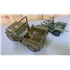 Image 2 : LOT OF 2 TONKA ARMY JEEPS
