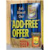 Image 1 : ATLANTIC MOTOR OIL CARDBOARD DEALER SIGN