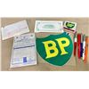 Image 1 : LOT OF BP COLLECTIBLES - DECAL, PENS, ETC