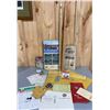 Image 1 : LOT OF BA COLLECTIBLES - YARD STICKS, CALENDAR, MAP HOLDER, ETC