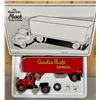 Image 1 : FIRST GEAR CANADIAN PACIFIC 1960 MACK TRACTOR TRAILER - 1/34 S
