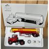 Image 1 : FIRST GEAR SHELL 1960 MACK TRACTOR TRAILER - 1/34 S