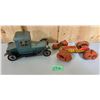Image 1 : MARX RACE CAR "BOUNCING BENNY CAR" & TIN PACKARD - JAPAN