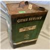 Image 2 : CITIES SERVICE 5 GAL MOTOR OIL CAN