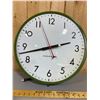 494  STROMBERG VINTAGE SHOP CLOCK  WORKING