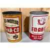 Image 2 : LOT OF 2 EN-AR-CO OIL CANS - 1 QT SIZE
