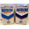 Image 1 : LOT OF 2 BA AUTOLENE 2 GAL CANS