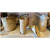 Image 1 : LOT OF 4 FUEL CANS / FUNNEL - SEE ALL PICS