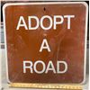 Image 1 : ROAD SIGN - ADOPT A ROAD