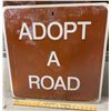 Image 1 : ROAD SIGN - ADOPT A ROAD