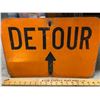 Image 1 : ROAD SIGN - DETOUR