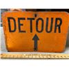 Image 1 : ROAD SIGN - DETOUR