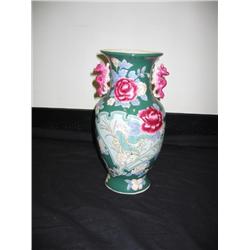 Green vase