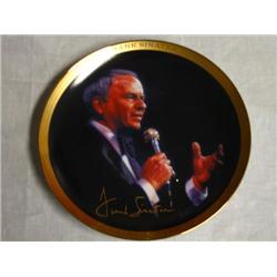 Franklin Mint Sinatra plate - Ol Blue E