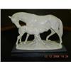 Image 1 : Alabaster statue of horses