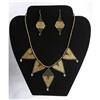 Image 1 : Original Designer beaded Gold  Necklace Earring#1233992