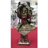 Image 1 : Elegant Art Nouveau Cast Iron Woman's Bust/Head#1235006