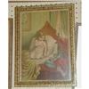 Image 1 : Art Nouveau "Early Awake" Girl with Cat Print #1235034