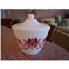 Image 1 : Fire King Modern Tulip Grease Jar #1235045