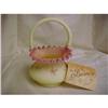 Image 1 : Fenton Burmese Basket #1244218