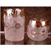Image 1 : POMONA Glass Cup & TUMBLER pink ANTIQUE  #1244832