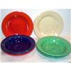 Image 1 : Seven Fiesta Vintage Deep Plates Soup Bowls #1244930