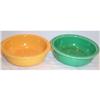 Image 1 : Two Vintage Fiesta Dessert Bowls #1244934