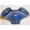 Image 1 : RARE Blue Fulper Belted Vase #1245016