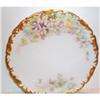 Image 1 : Hand Painted Violet Limoges Plate #1245066