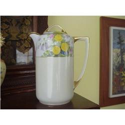 ANTIQUE NIPPON ROSES CHOCOLATE POT CHIC #1251983