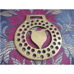 LOVELY ANTIQUE HORSE BRASS C1880-90s #1252006