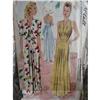 Image 1 : 40s EVENING GOWN PATTERN TOTALLY GLAM MUST#1252127