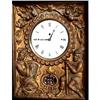 Image 1 : 19c English Robin Hood Forest WALL CLOCK old #1252219