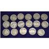 Image 1 : 16 Buffalo and 1 Liberty V Nickels Nickel #1252251