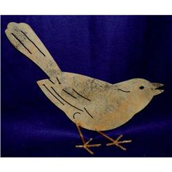 Cast metal Chick BIRD Garden Sculpture Chicken #1252258