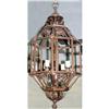 Image 1 : Large bronze Architectural lantern 4 Lights  #1252322