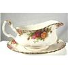 Image 1 : Old Country Roses Gravy Boat & Tray #1256259