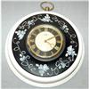 Image 1 : Alba 8 Day Painted Tole Wall Clock  #1256444