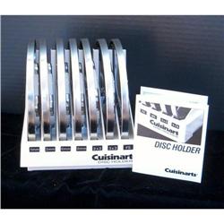 Cuisinart  Disc Holder w/ 7 discs & cover #1256527