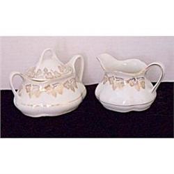 Bavarian Creamer & Sugar w/lid #1256566