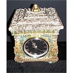 Ceramic Keepsake Box Clock #1256596