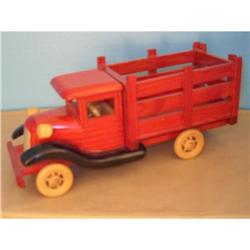 Wooden Model Vintage Stake Truck #1256606