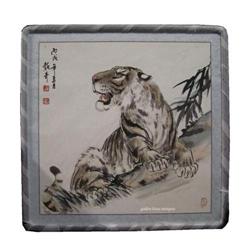 Collectable Modern Chinese Tiger Water Painting#1256662