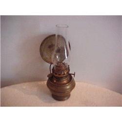 lamp, miniture, all brass, kero, nitelite wall #1256740