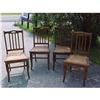 Image 1 : Chairs, Set of 4; Dining or Kitchen #1256876