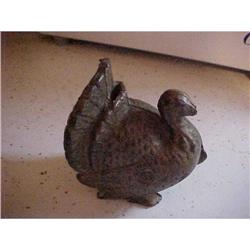 Bank, Cast Iron Turkey #1256910