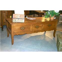 Louis XV Style Pearwood Desk with Extension #1257010