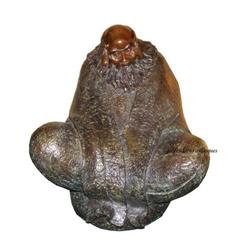 Modern Bronze Damo / Bodhidharma Meditation #1271010