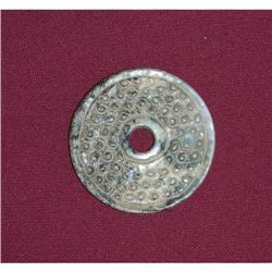 Vintage Round Shape Jade Stone Ornament #1271016