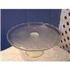 Image 1 : Jeanette Glass Cake Stand Harp Pattern #1271091